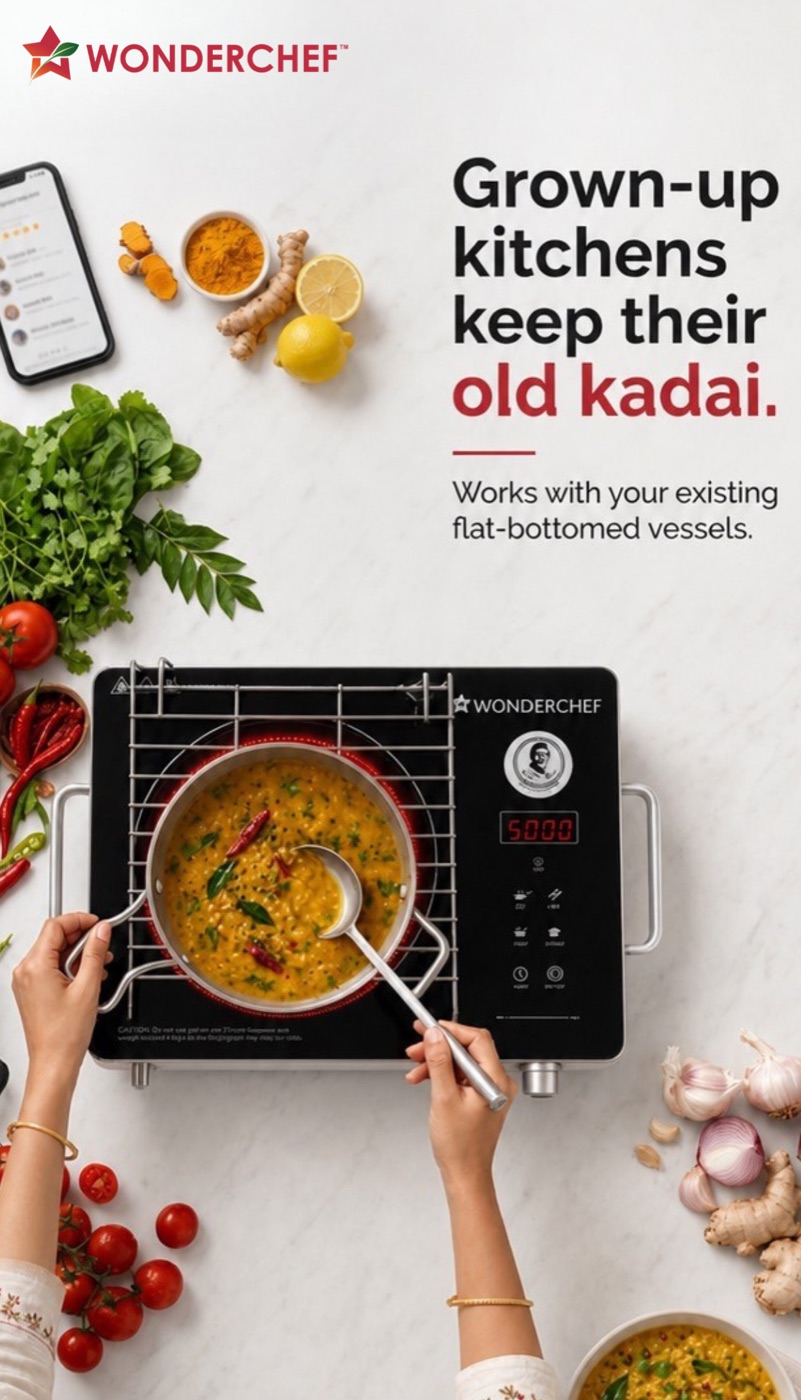 Induction cooktop · static